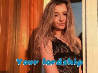 Your_lordship